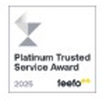 Feefo Platinum Trusted Service Award 2025